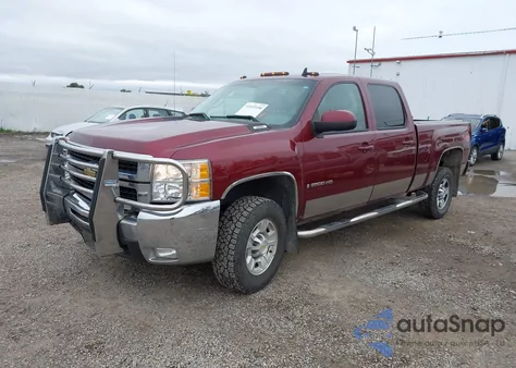 2008 Chevrolet Silverado 2500Hd Ltz from USA, damaged, VIN 1GCHK23K78F167566